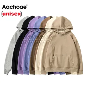 Aachoae Couple Hoodies Sweatshirt Fleece Tracksuit