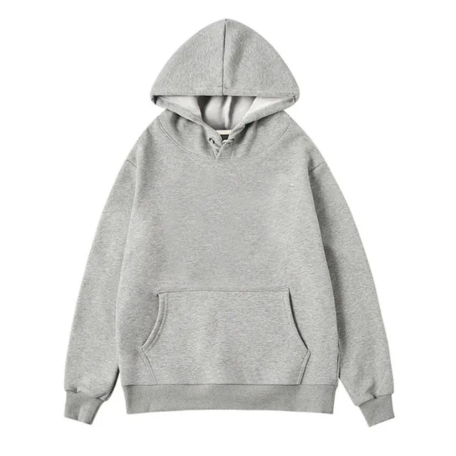 Aachoae Couple Hoodies Sweatshirt Fleece Tracksuit