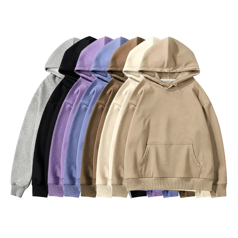 Aachoae Couple Hoodies Sweatshirt Fleece Tracksuit