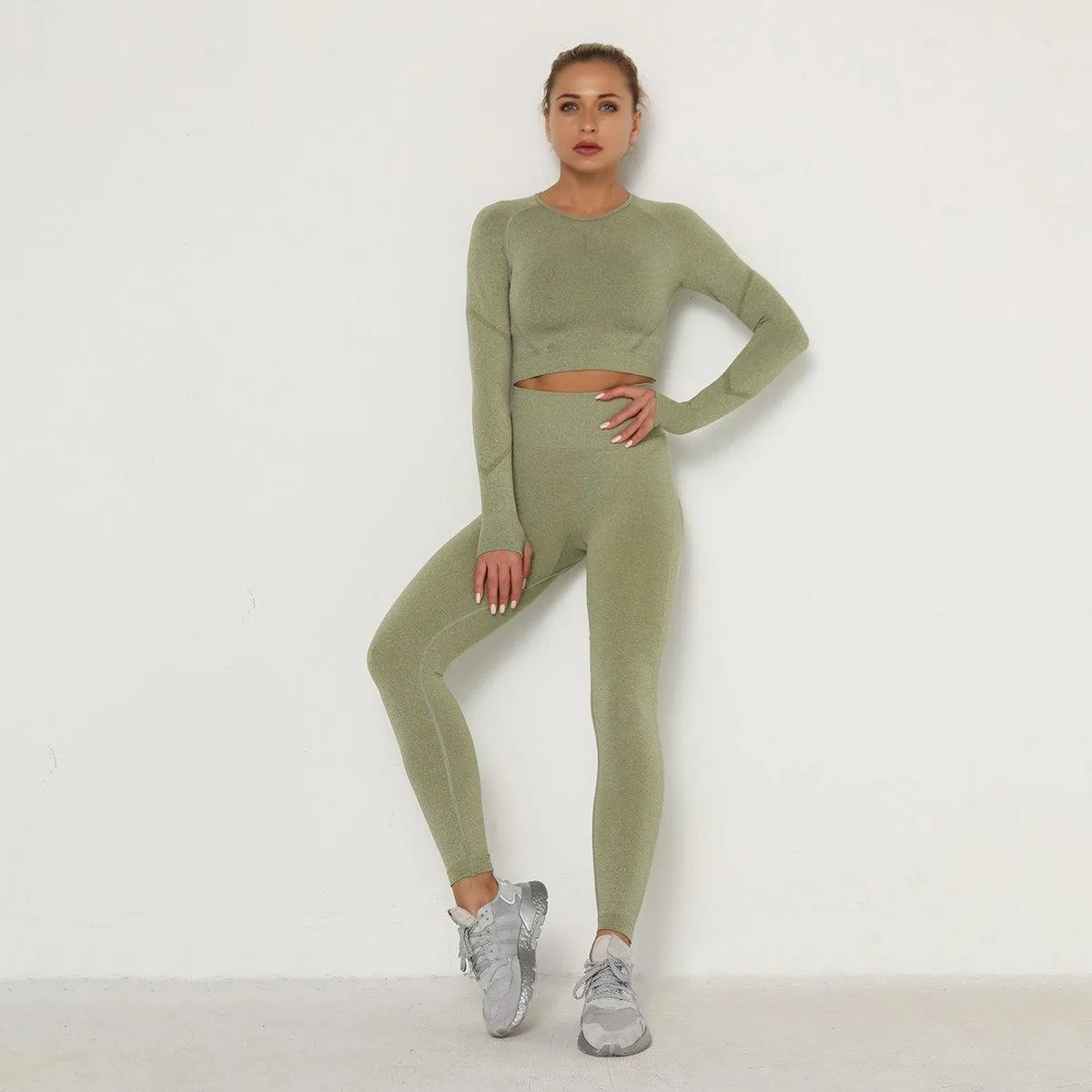 Army Green Yoga set