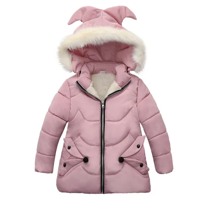 Autumn Winter Warm Jackets For Girls