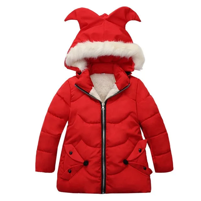 Autumn Winter Warm Jackets For Girls