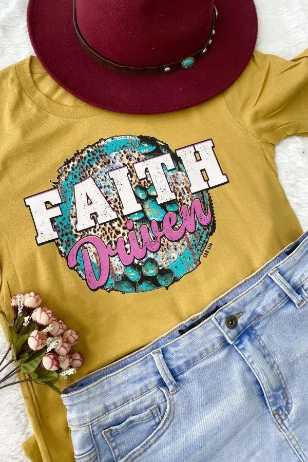 BC FAITH DRIVEN- MUSTARD