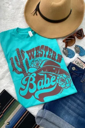 BC WESTERN BABE- TURQUOISE