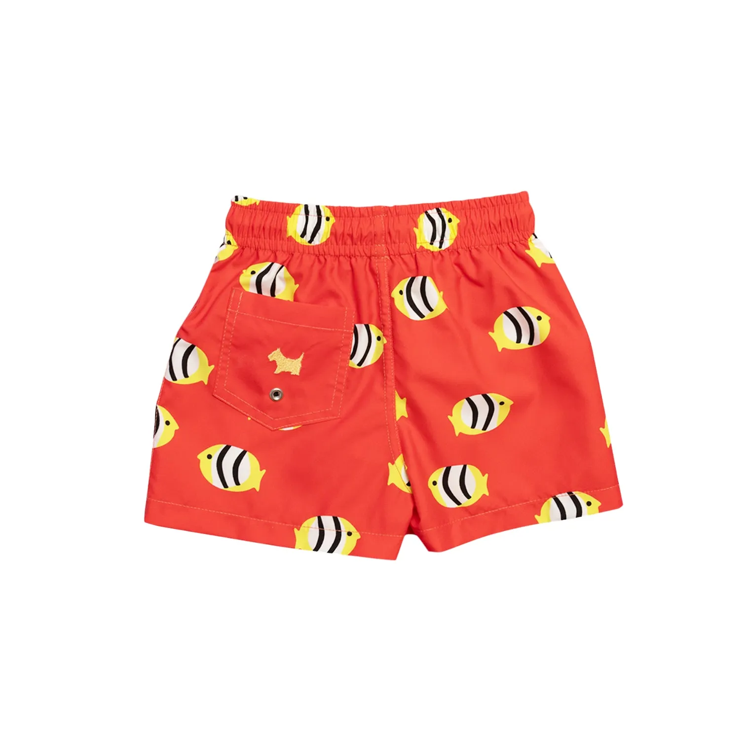 Fishes Red Boy Trunks