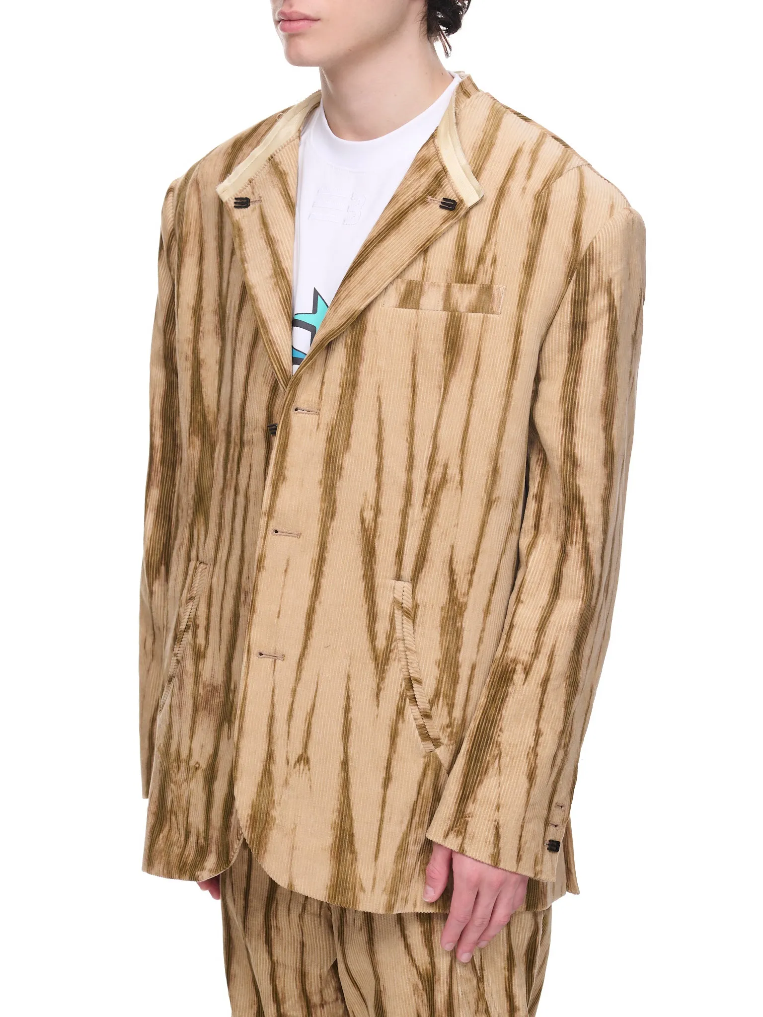 Foster Double Shoulder Blazer (N3-JK-00-FOSTER-ANCIENT-GRAIN)