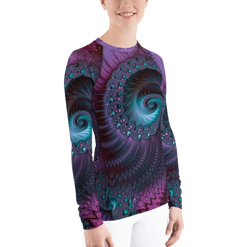 Fractals Rash Guard Top (POD)