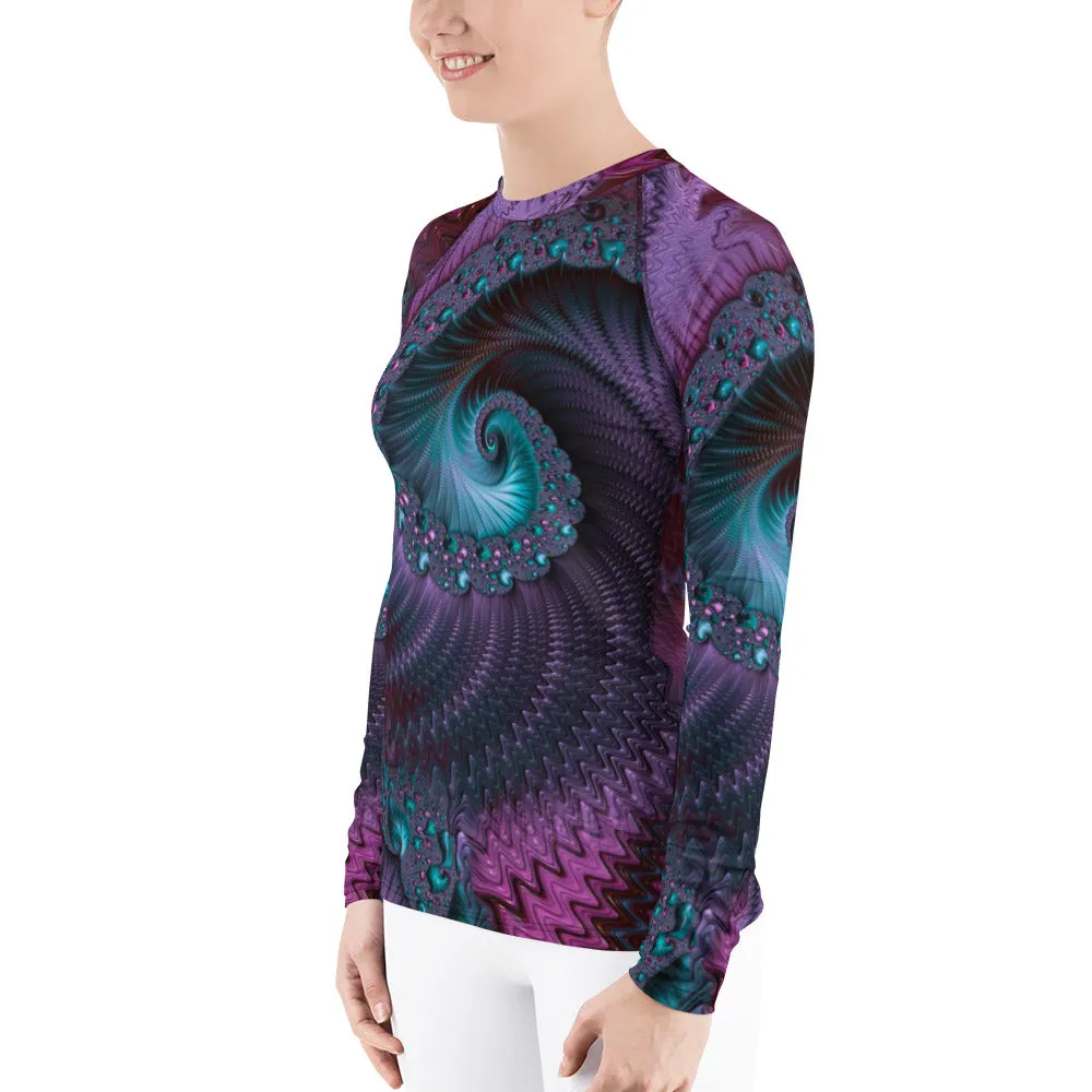 Fractals Rash Guard Top (POD)