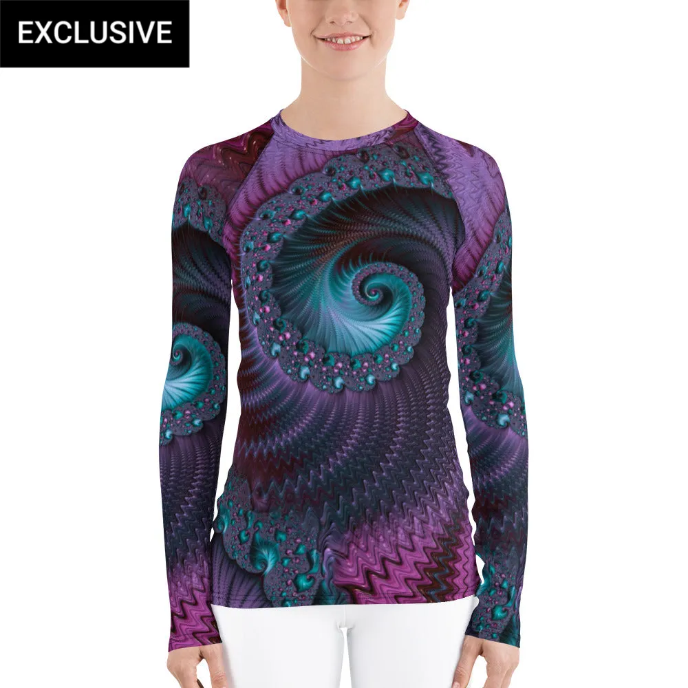 Fractals Rash Guard Top (POD)