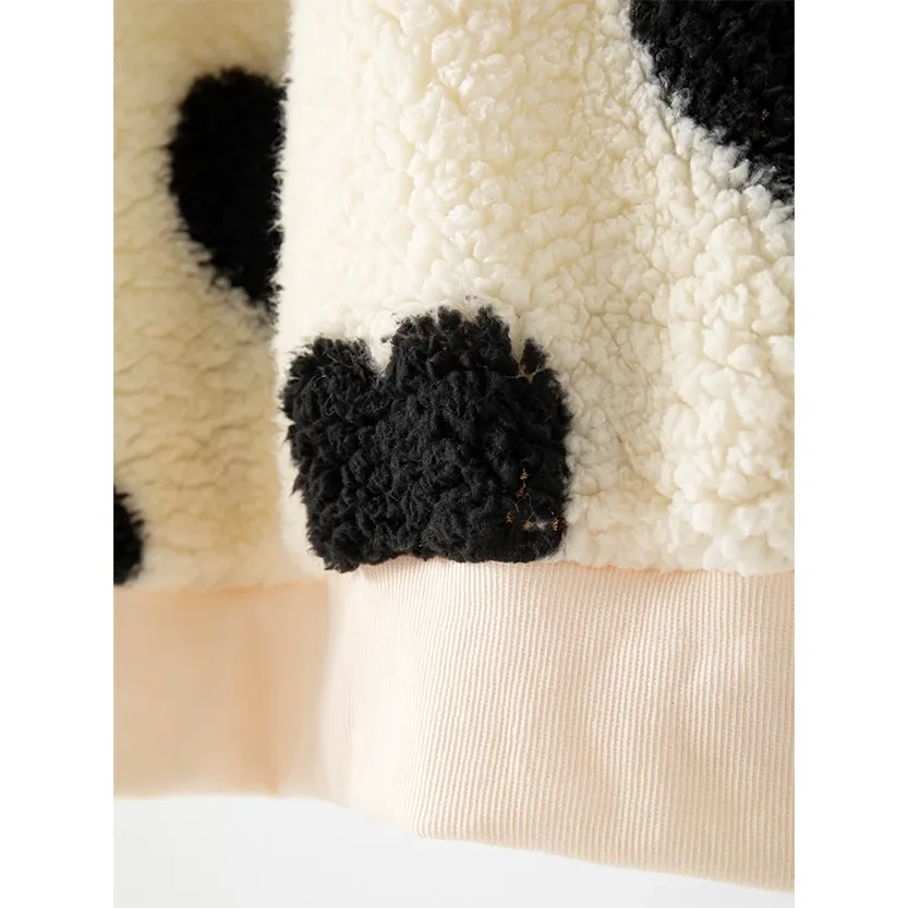 Funki Buys | Sweaters | Women's Plush  Fuzzy Heart Pullover