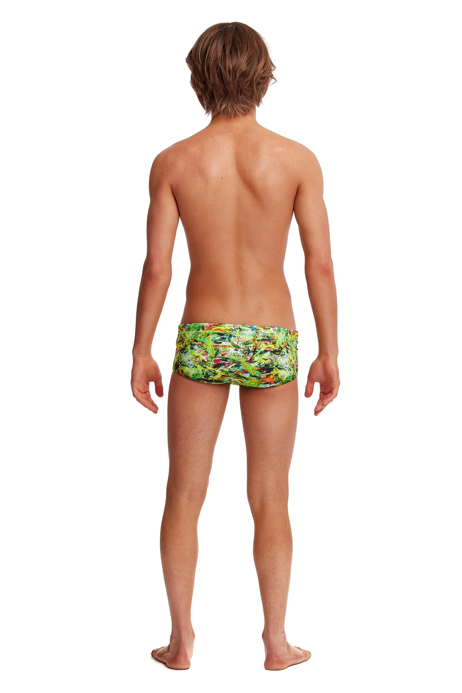 Funky Trunks Boy's Classic Trunks Wax Lyrical