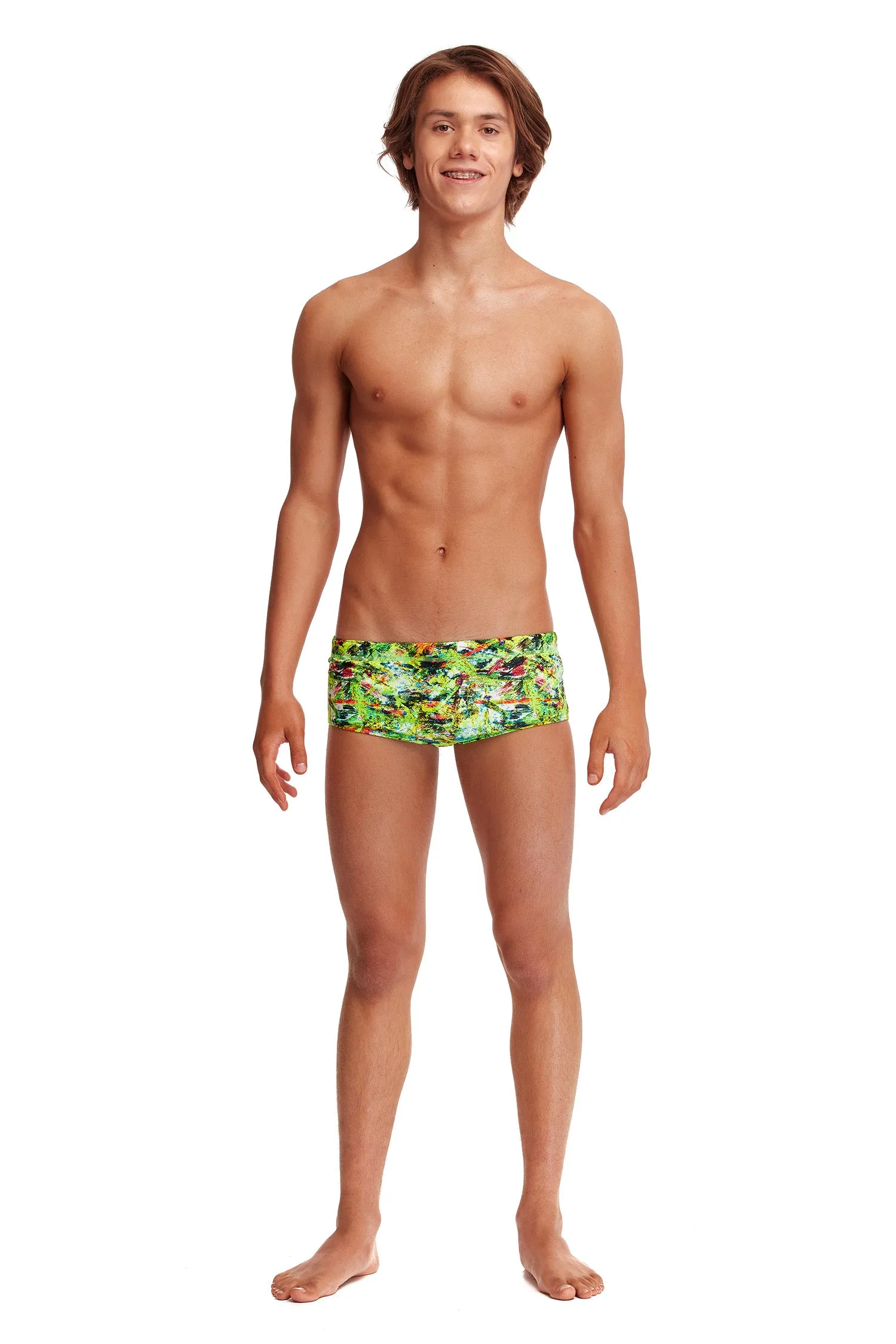 Funky Trunks Boy's Classic Trunks Wax Lyrical