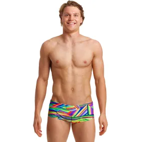 Funky Trunks - Land Lines - Mens Sidewinder Trunks