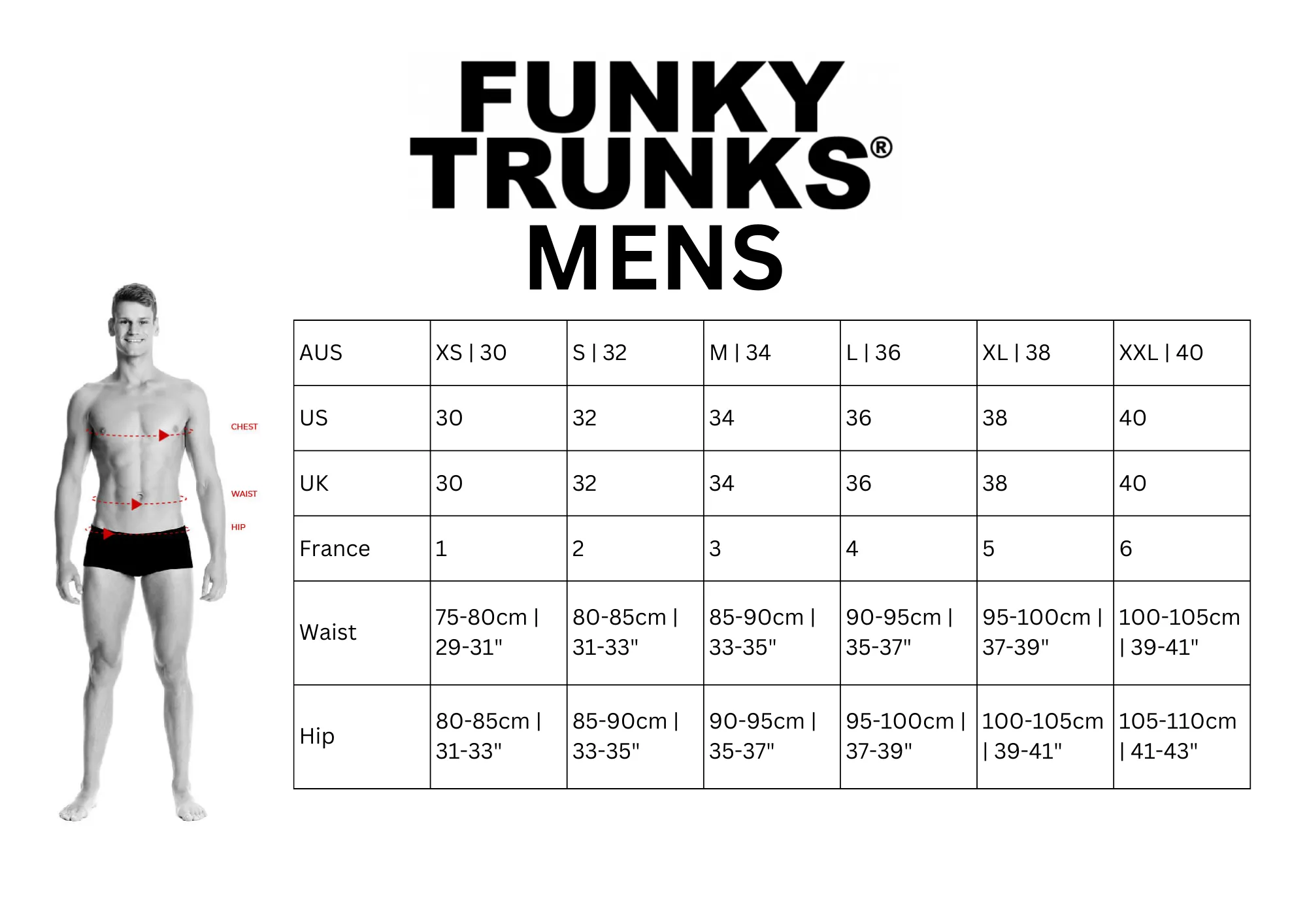 Funky Trunks Mens On The Grid Training Jammers