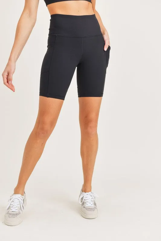 HIGH IMPACT BIKER SHORTS