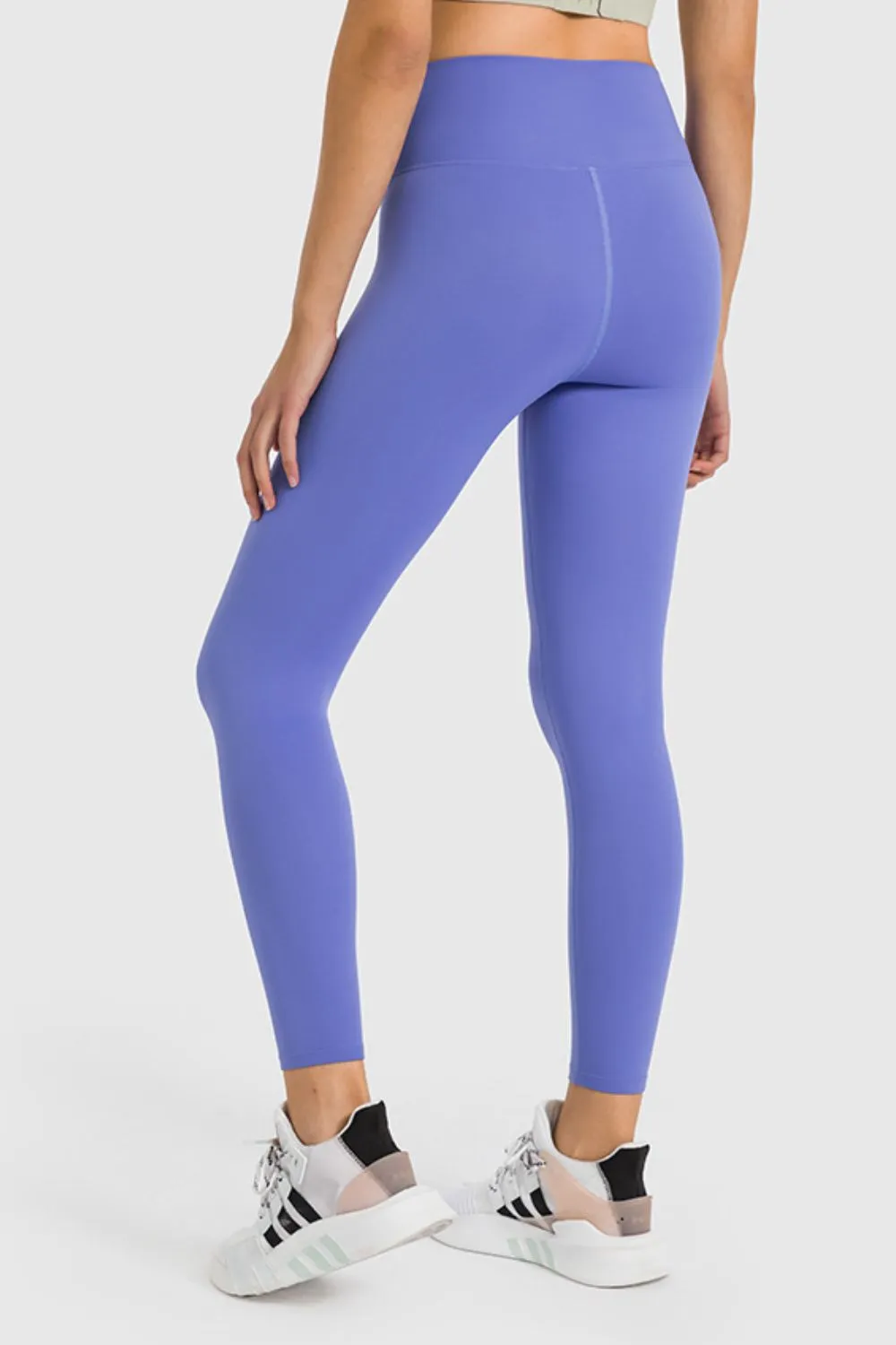 High Waist Ankle-Length Yoga Leggings (TBL) T