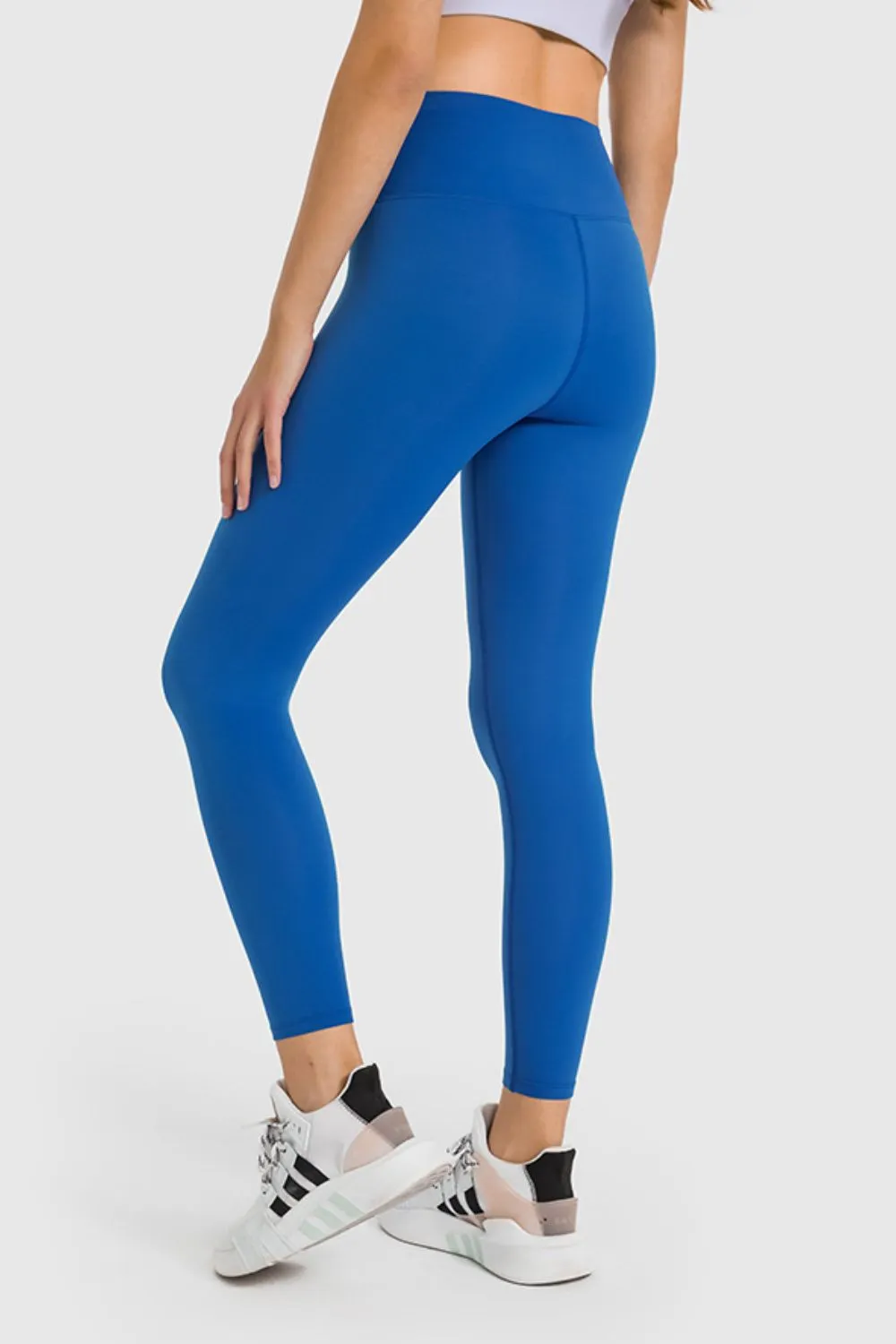 High Waist Ankle-Length Yoga Leggings (TBL) T