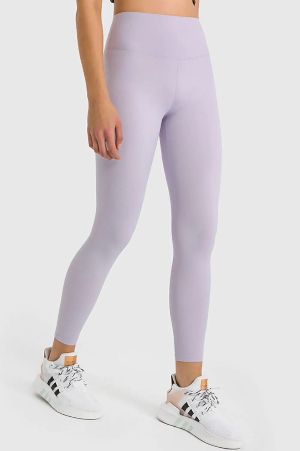 High Waist Ankle-Length Yoga Leggings (TBL) T