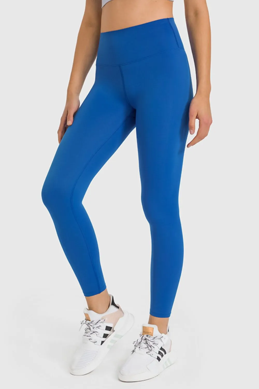 High Waist Ankle-Length Yoga Leggings (TBL) T