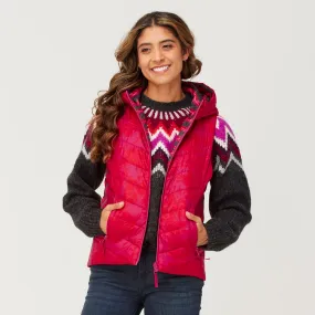 Krimson Klover Vesta Hooded Vest - Bloom