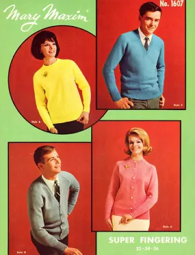 Ladies' and Men's Cardigans and Pullovers Pattern