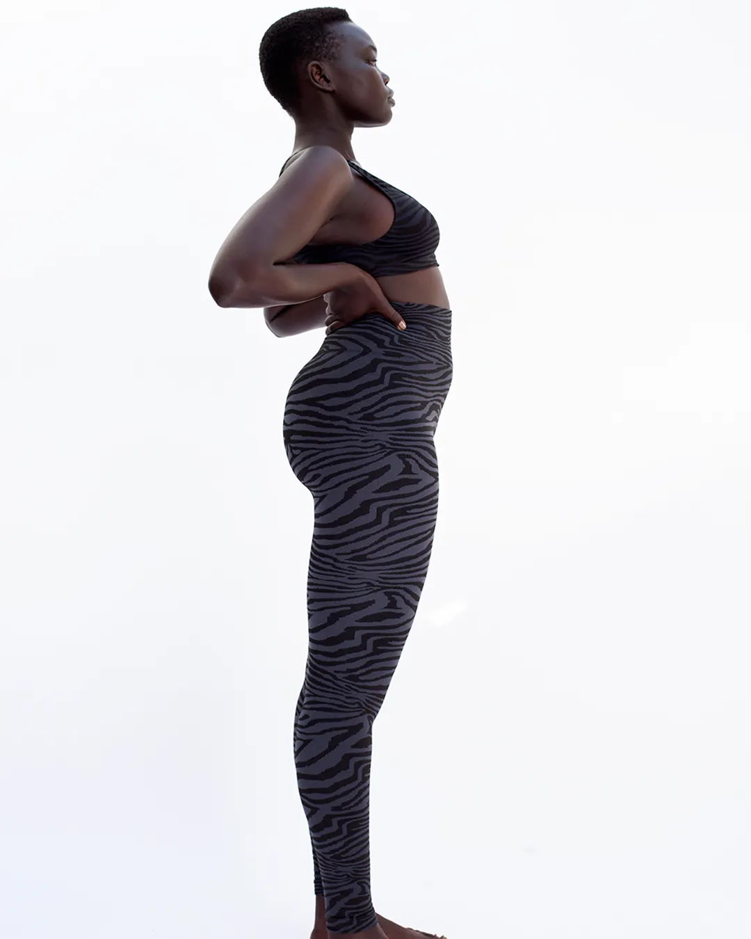 LUCID Leggings | Zebra Jacquard