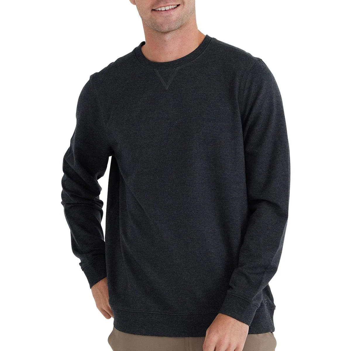 Men's Bamboo Heritage Fleece Crew