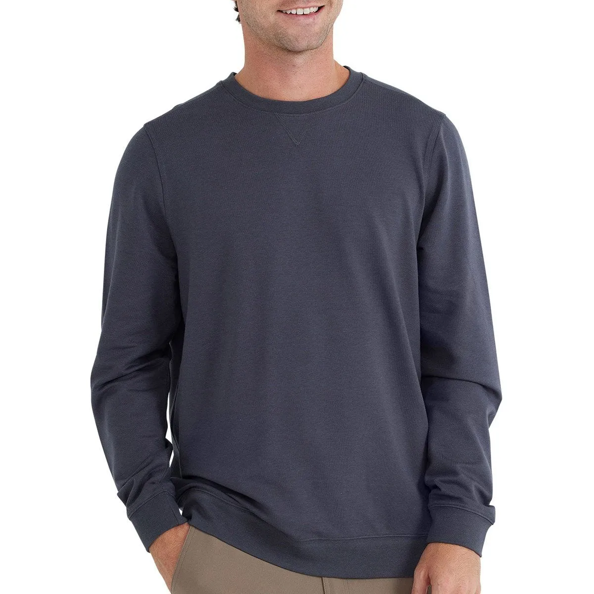 Men's Bamboo Heritage Fleece Crew