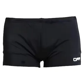 Off-White Black Nylon Swimwear