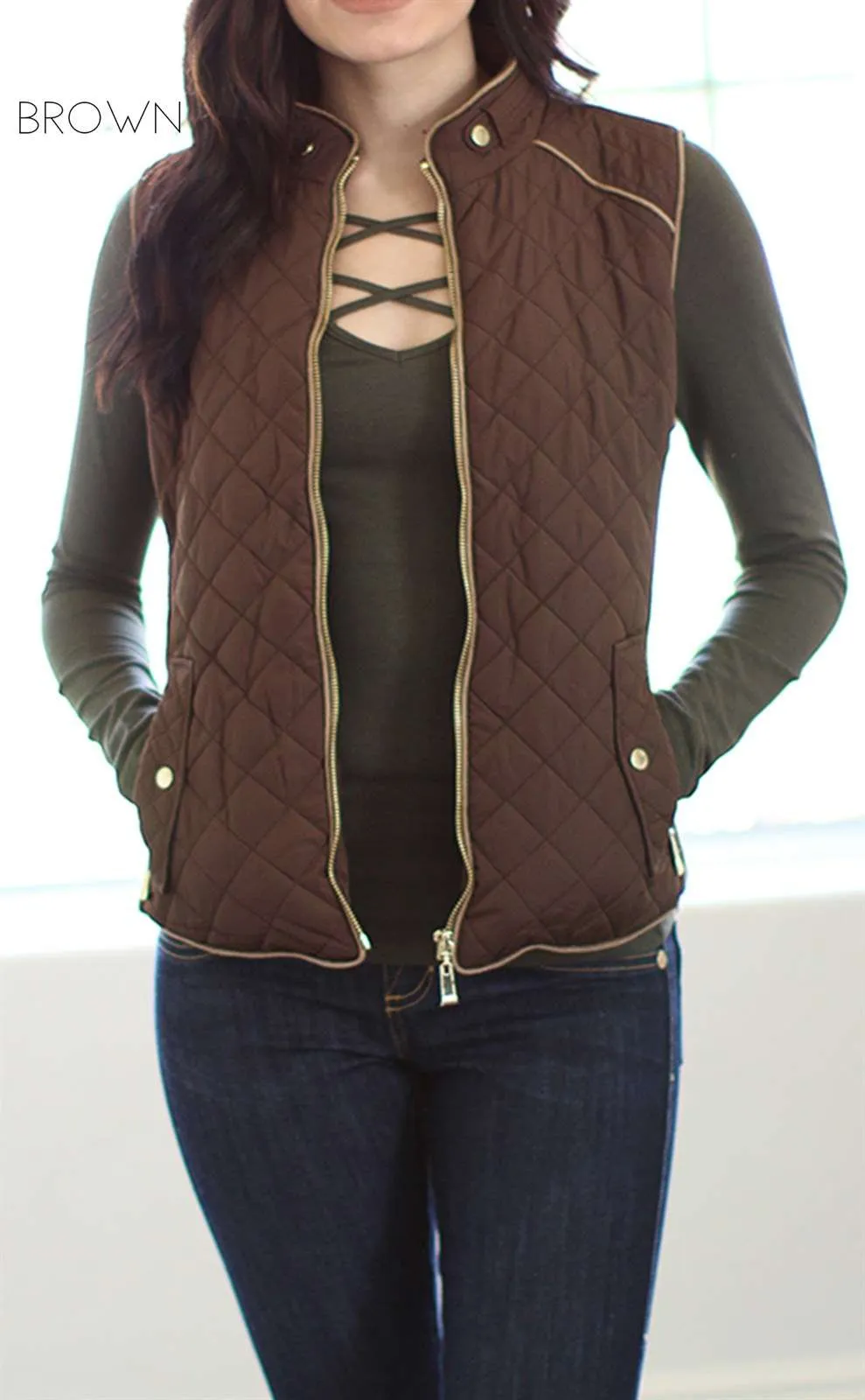 Quilted Vest | S-L