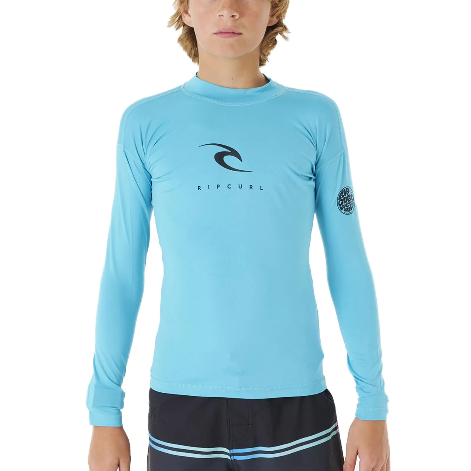 Rip Curl Kids Corps Long Sleeve Rash Vest T-Shirt