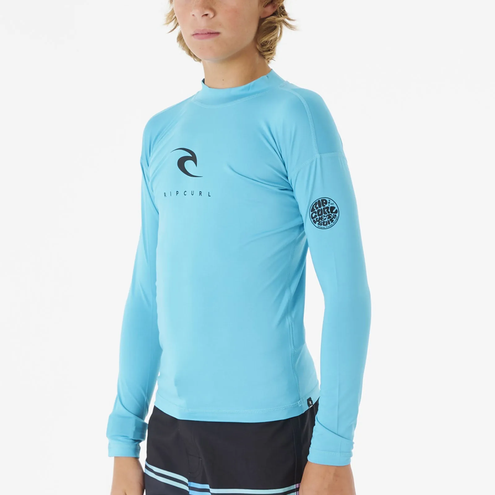 Rip Curl Kids Corps Long Sleeve Rash Vest T-Shirt