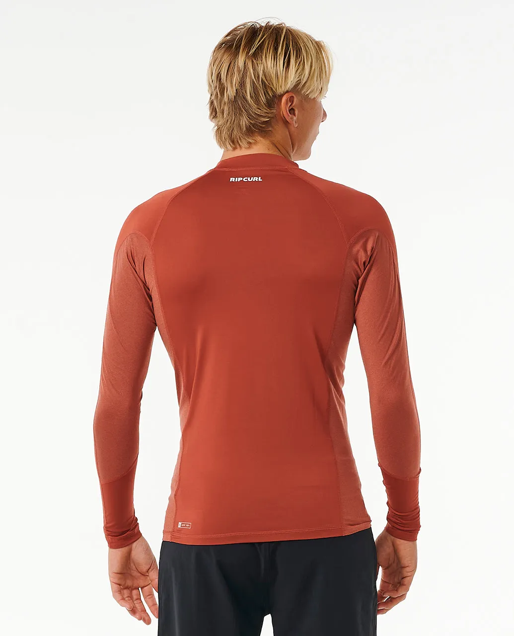 Rip Curl Mens Waves UPF 50 Perf Long Sleeve Rash Vest