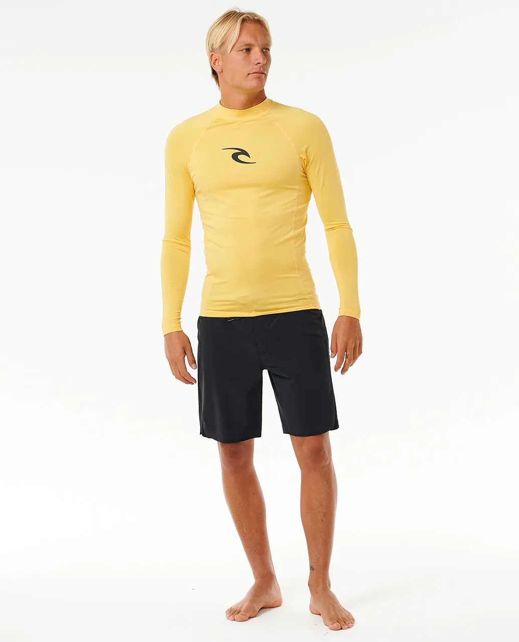 Rip Curl Mens Waves UPF 50 Perf Long Sleeve Rash Vest