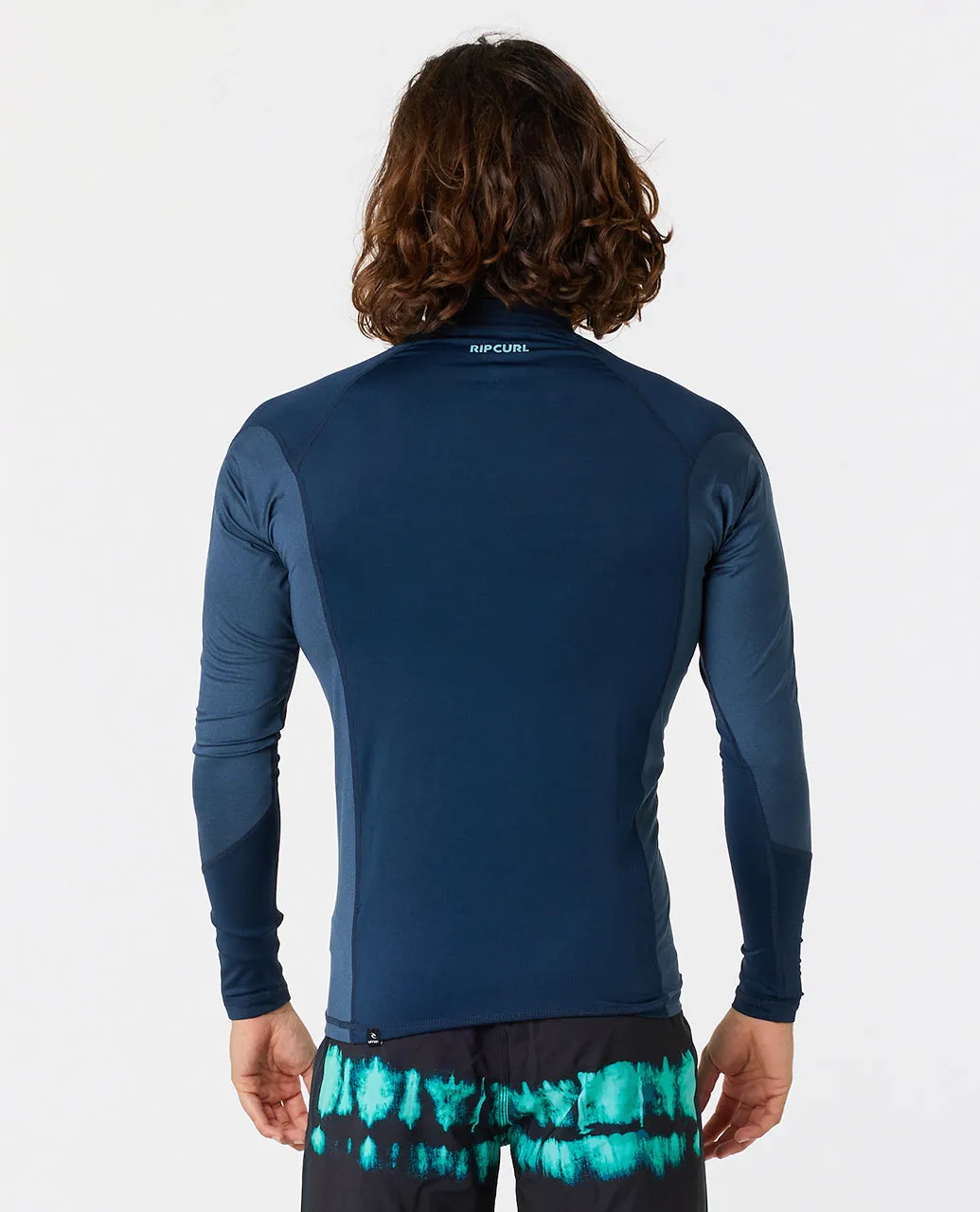 Rip Curl Mens Waves UPF 50 Perf Long Sleeve Rash Vest