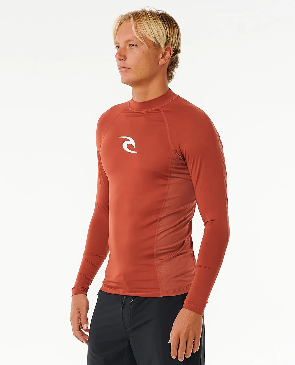 Rip Curl Mens Waves UPF 50 Perf Long Sleeve Rash Vest