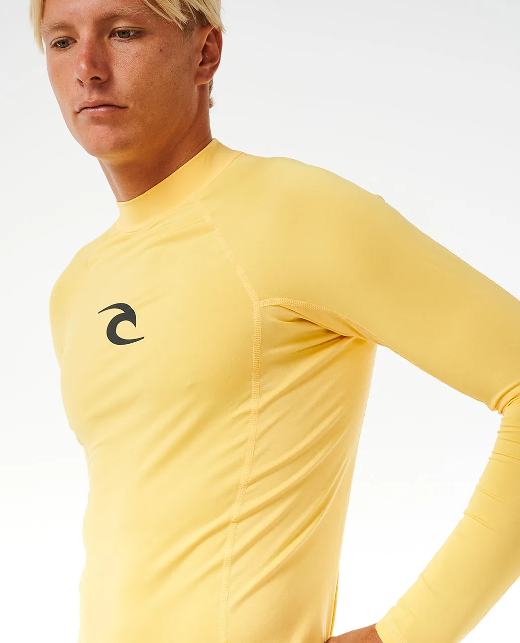 Rip Curl Mens Waves UPF 50 Perf Long Sleeve Rash Vest