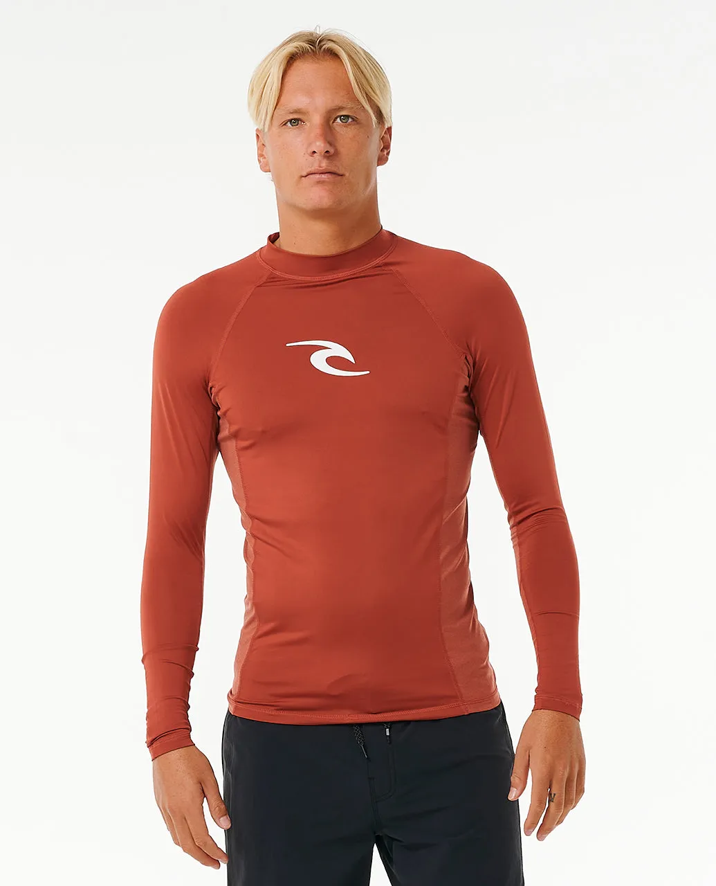 Rip Curl Mens Waves UPF 50 Perf Long Sleeve Rash Vest