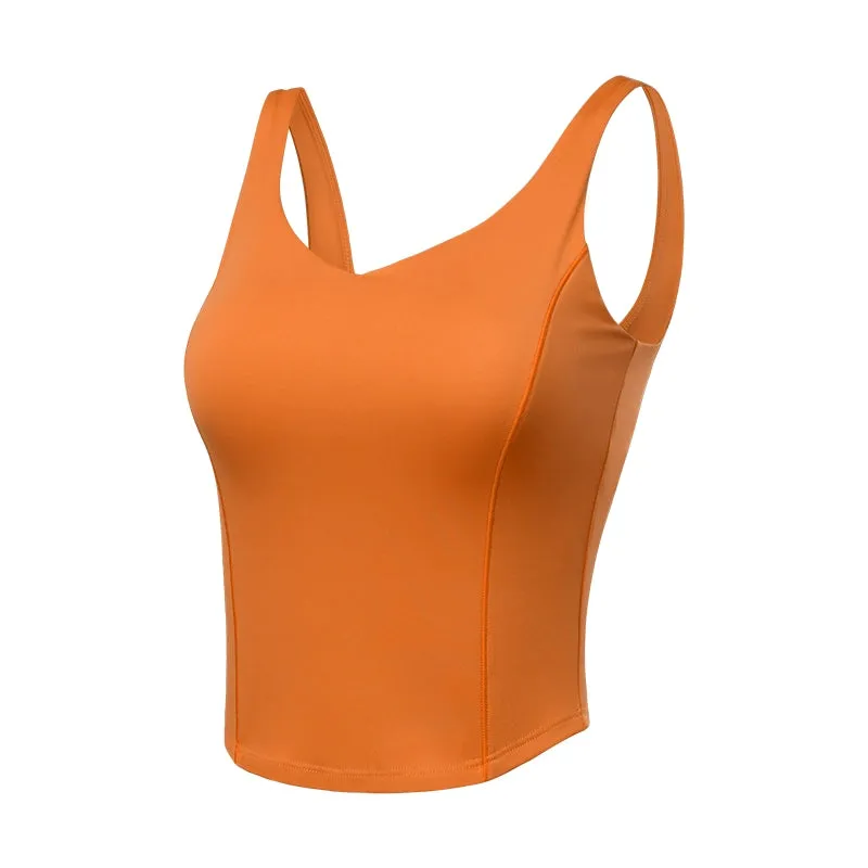 Sleeveless Quick-Dry Tight Running & Yoga Activewear Top