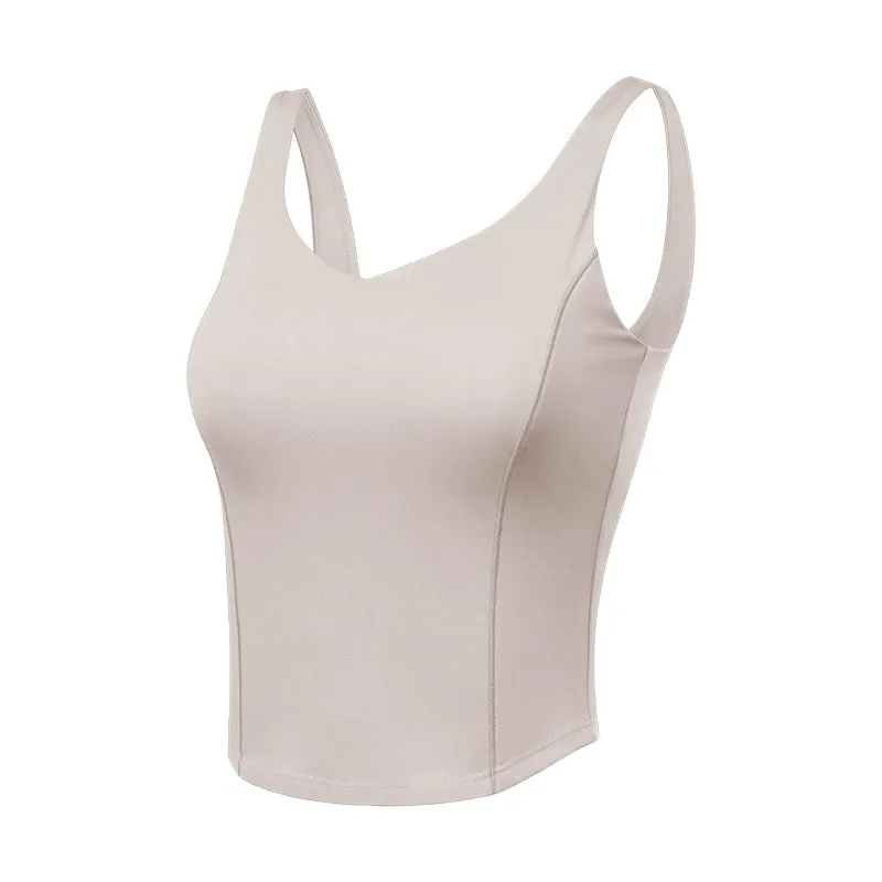 Sleeveless Quick-Dry Tight Running & Yoga Activewear Top