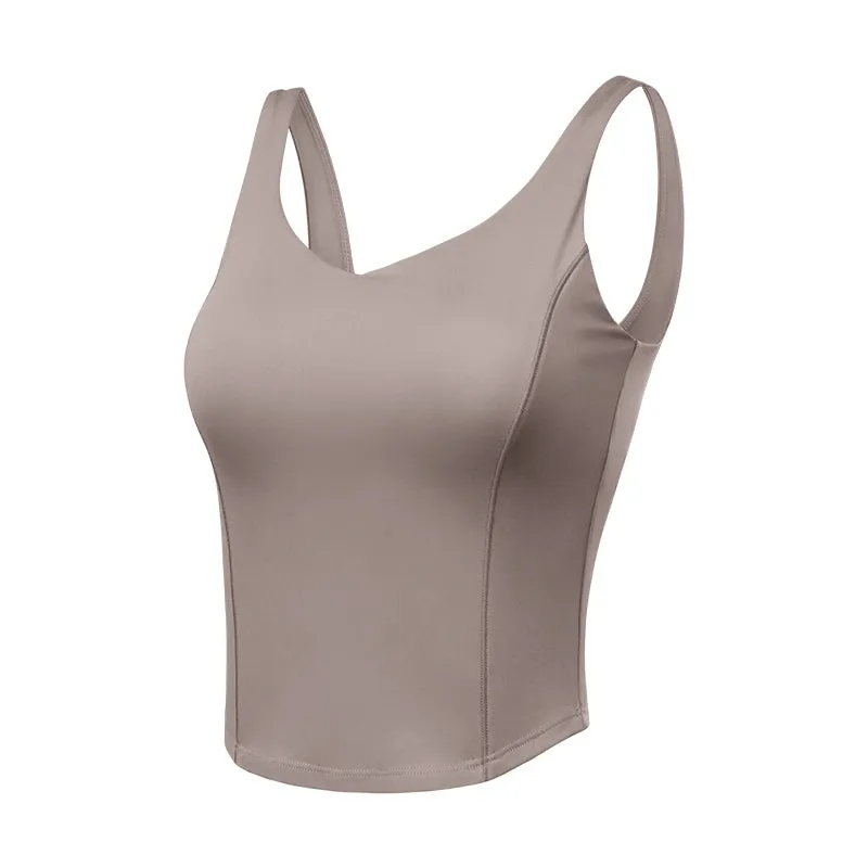 Sleeveless Quick-Dry Tight Running & Yoga Activewear Top