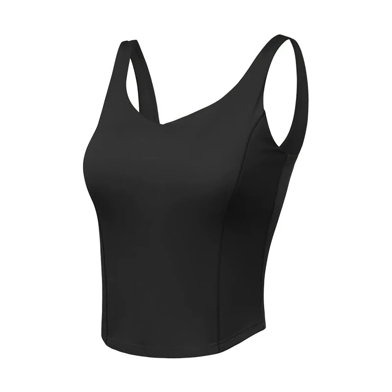 Sleeveless Quick-Dry Tight Running & Yoga Activewear Top