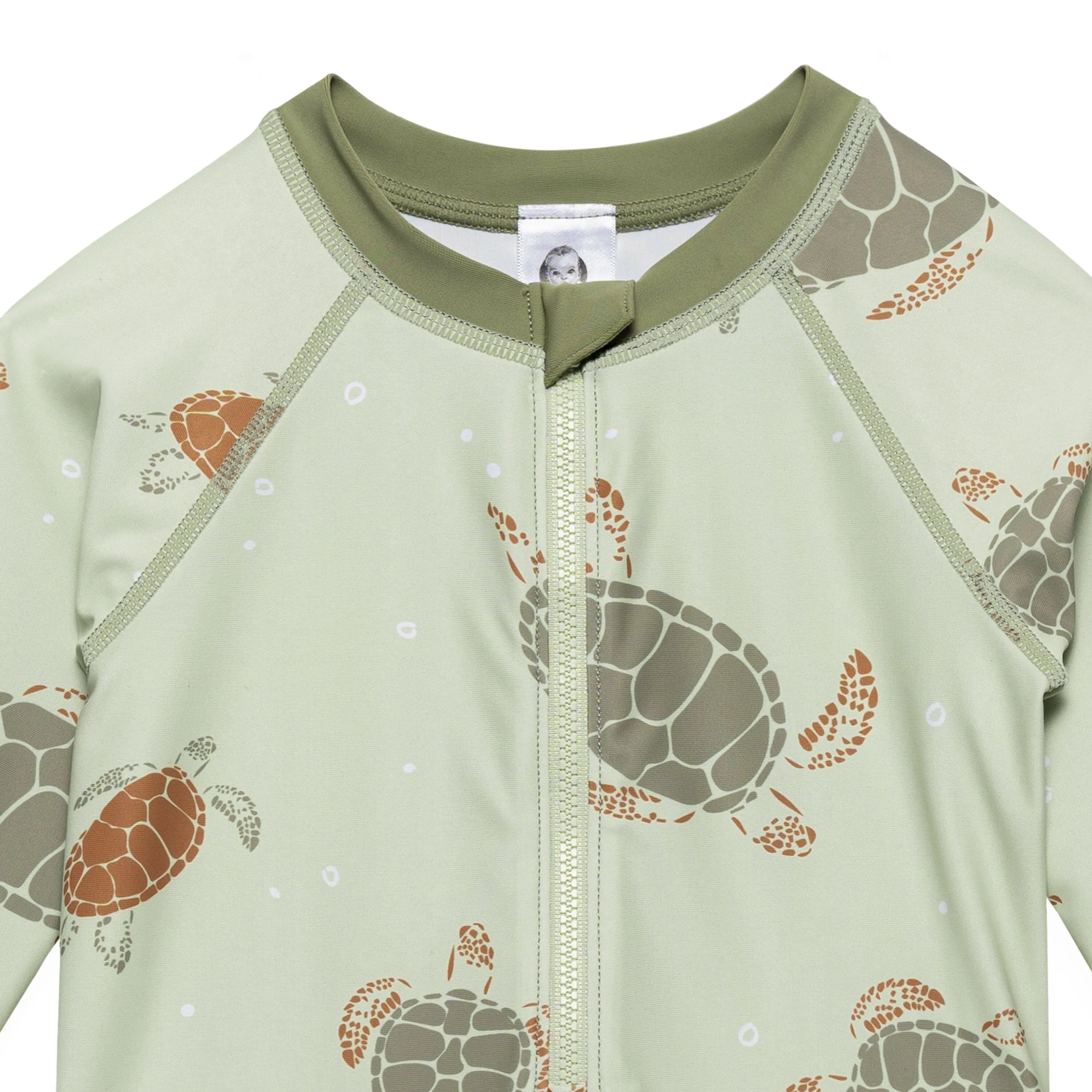 Toddler Boys UPF 50  Turtle Rash Guard