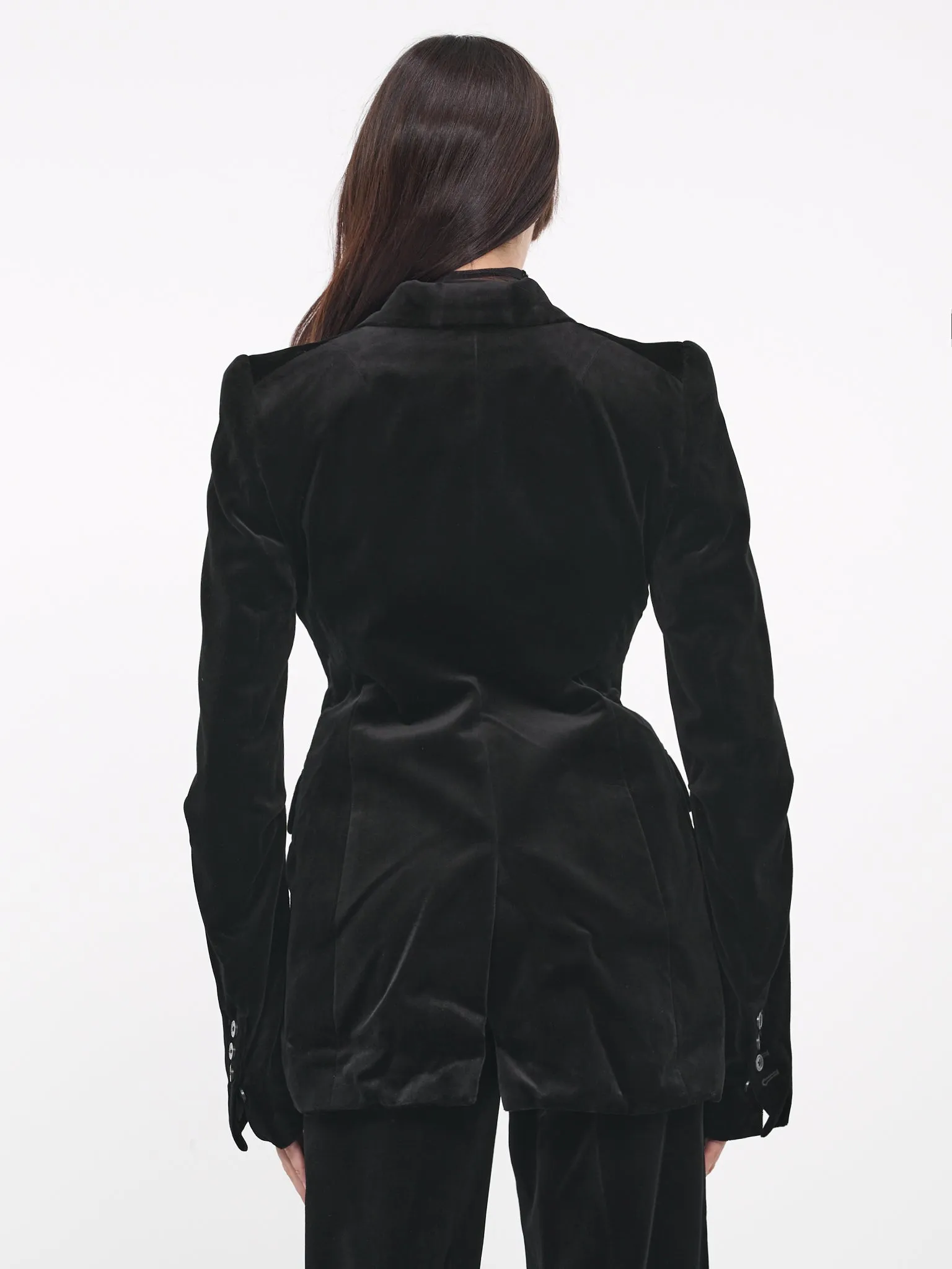 Velvet Sigrid Tailored Jacket (B0011410-FA351-099-BLACK)