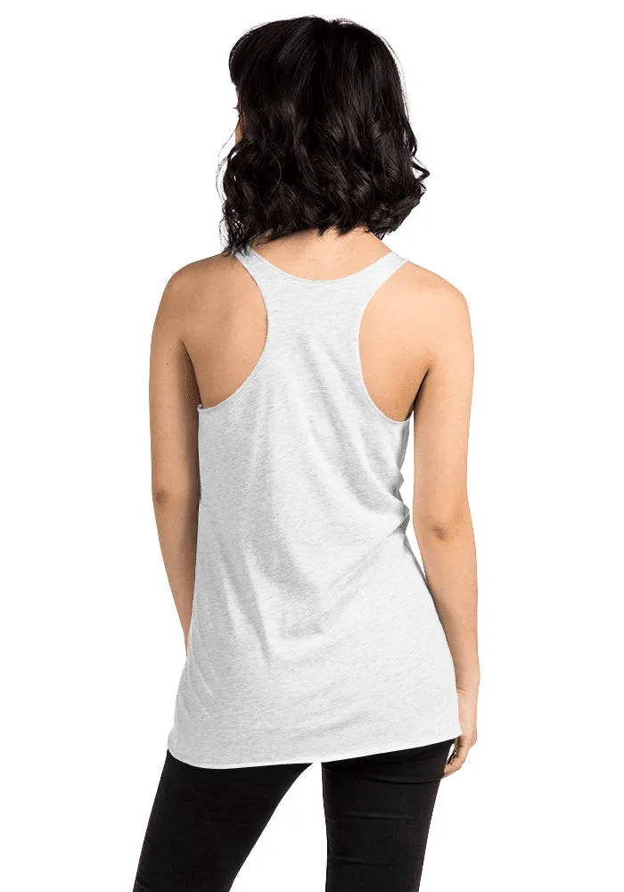 Yoga Inspiration Tree Pose Racerback Tank Top